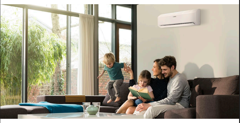 Bosch Klimaanlage im Wohnzimmer