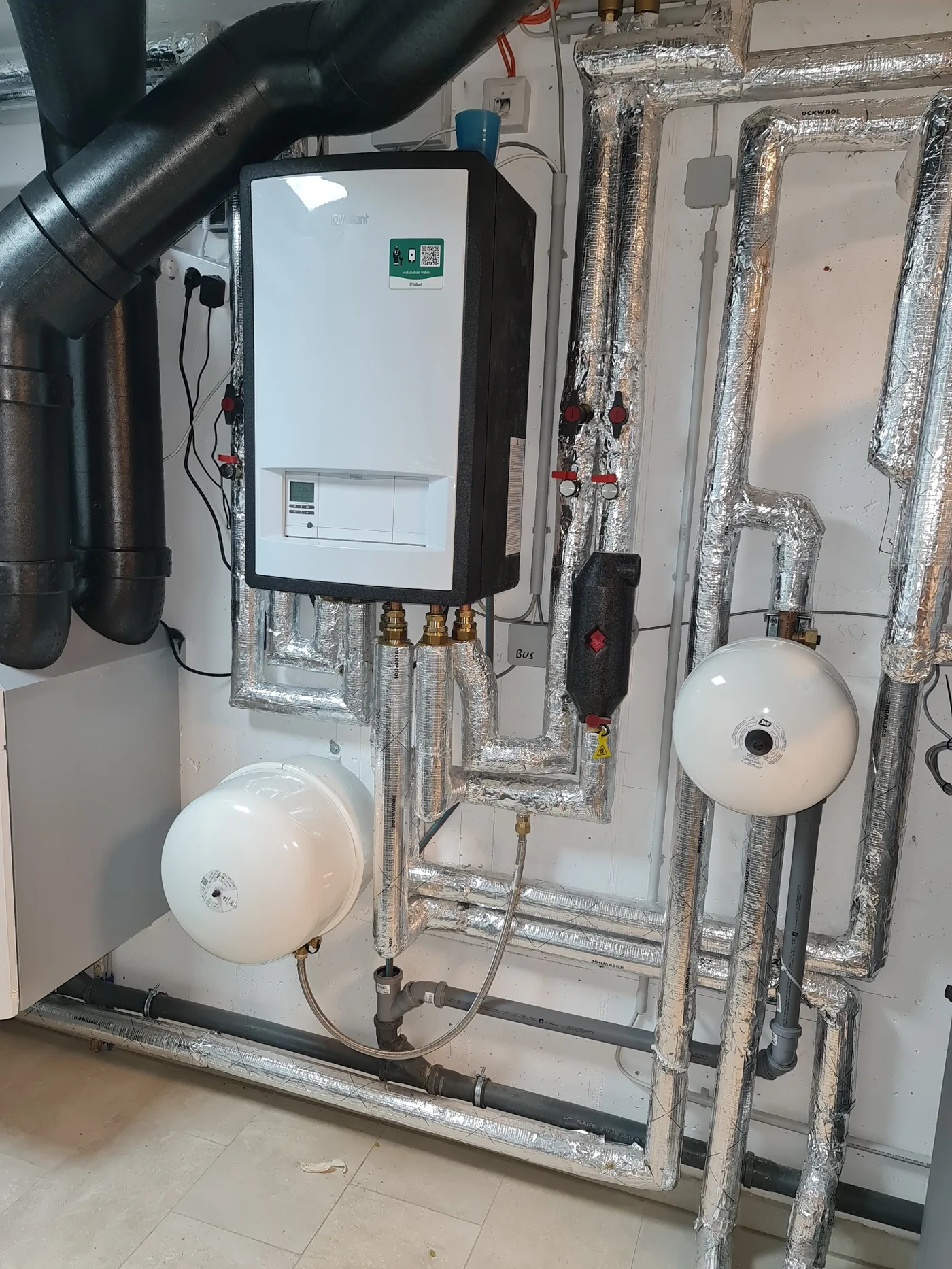 Wärmepumpe Technikraum